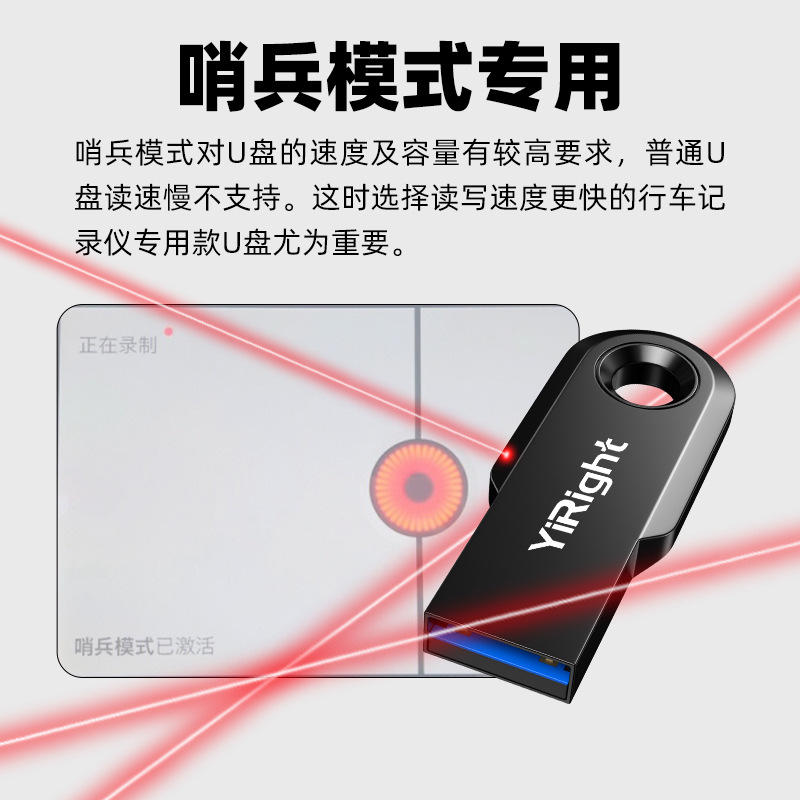 High-Speed 64GB USB 3.0 Driving Recorder Flash Drive (FAT32) for DEEPAL S07, S7, and L07 Sentinel Mode - Image 4