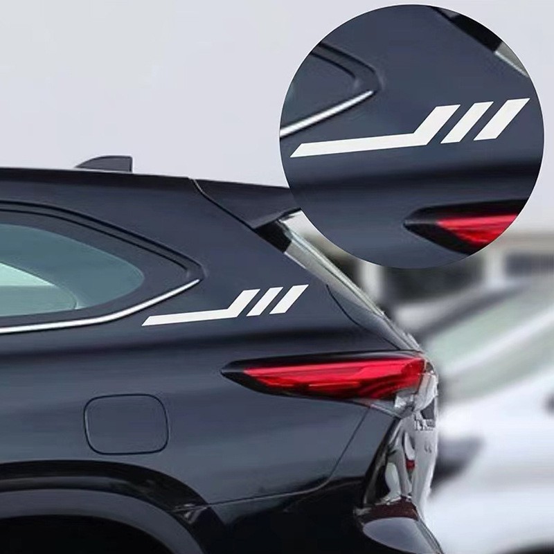 Sports Side Wing Body Decal and Rear Window Side Logo Stickers for CHANGAN UNI-V - Image 2
