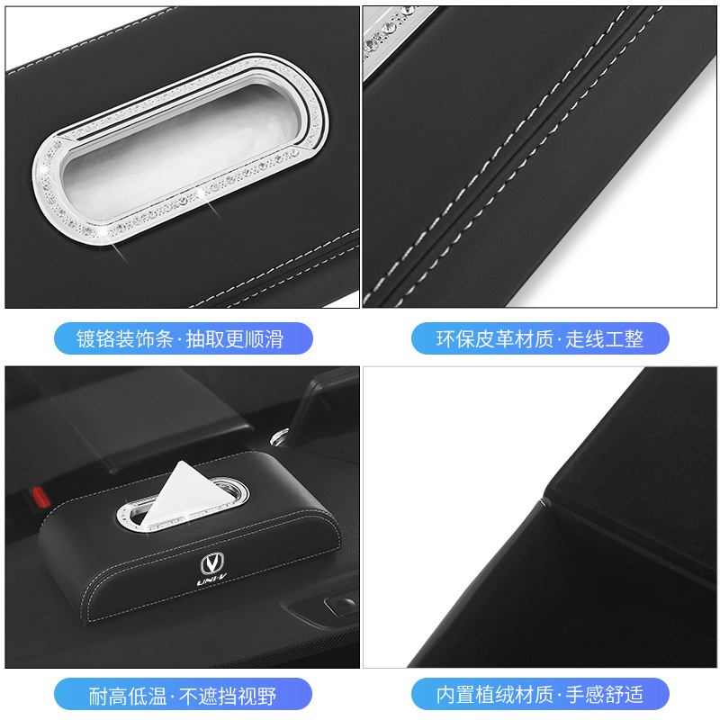 Car Center Console Hanging Tissue Box Case for CHANGAN UNI-Z UNI-V UNI-K UNI-T - Image 3