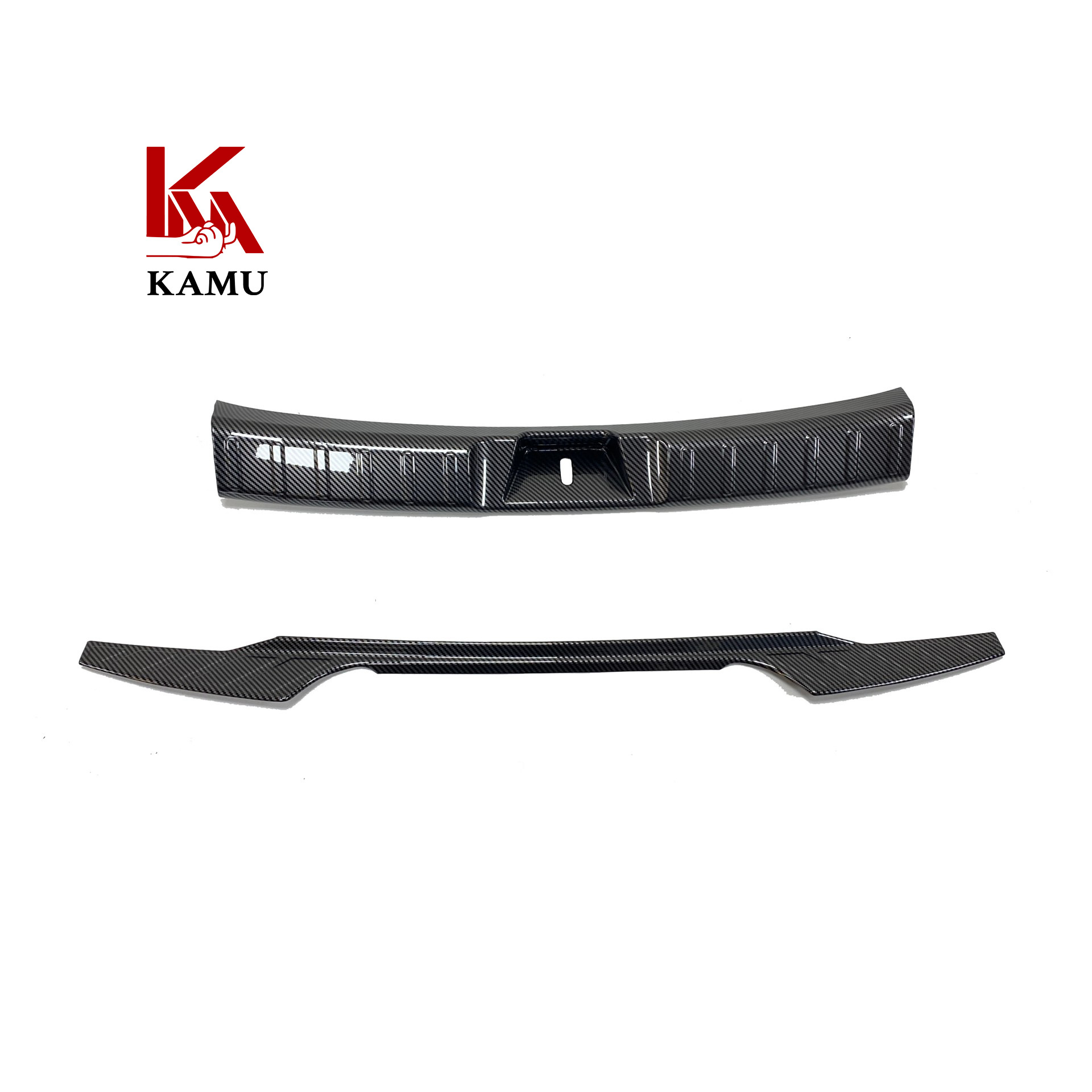 Rear Bumper Trunk Sill Guard Protector Carbon Fiber Pattern for CHANGAN UNI-T - Image 3