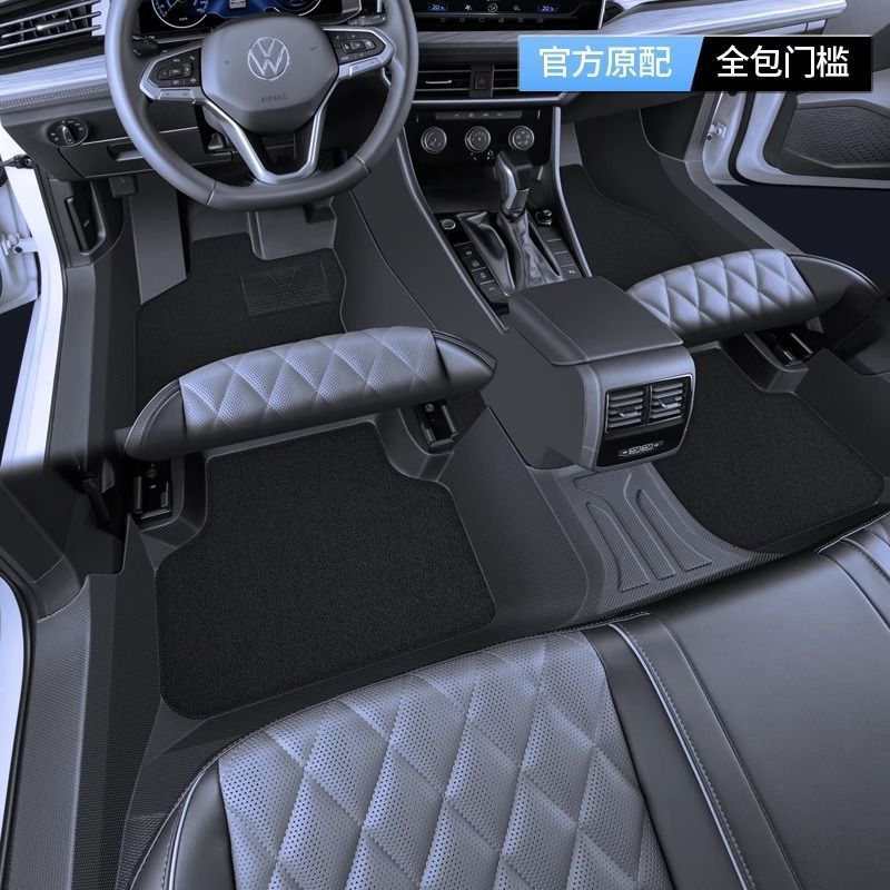 TPE All-Weather Car Floor Mats with Door Sill Protection for DEEPAL S07 / S7 - Image 2