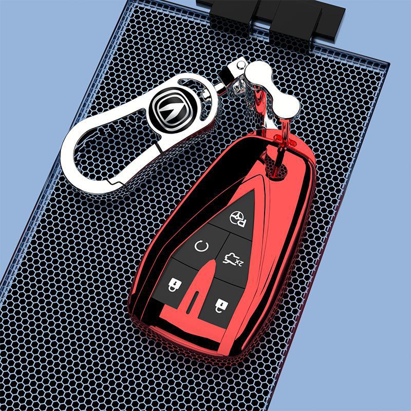 Protective TPU Smart Key Case Cover for CHANGAN UNI-T (2022-2023) - 5-Button Design - Image 4