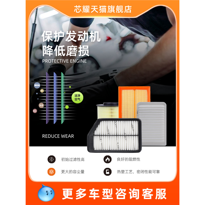 High Flow Engine Air Filter for CHANGAN UNI-K iDD / Zhidian iDD (2020-2024) - Image 3