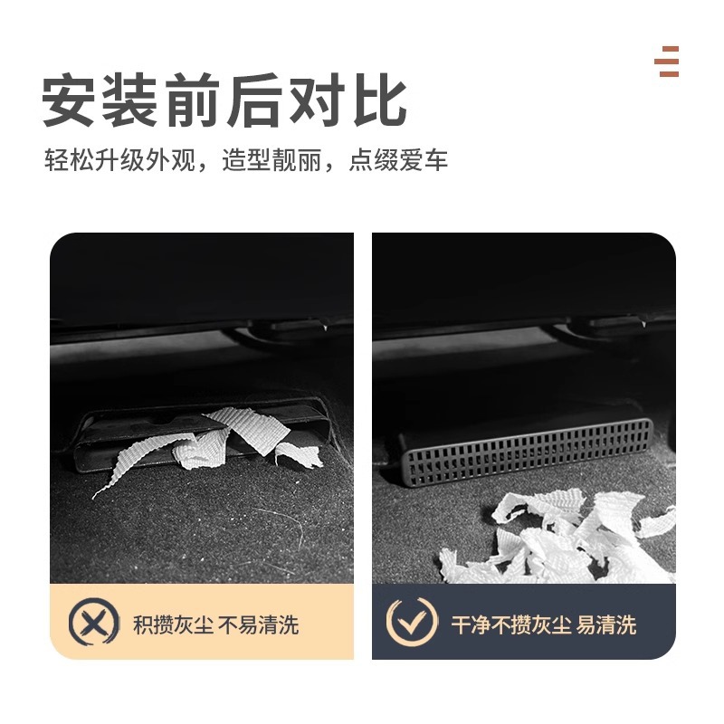 Rear Seat Air Conditioning Vent Protective Cover for DEEPAL SL03 and DEEPAL S07 S7 Anti-Blocking Trim - Image 2