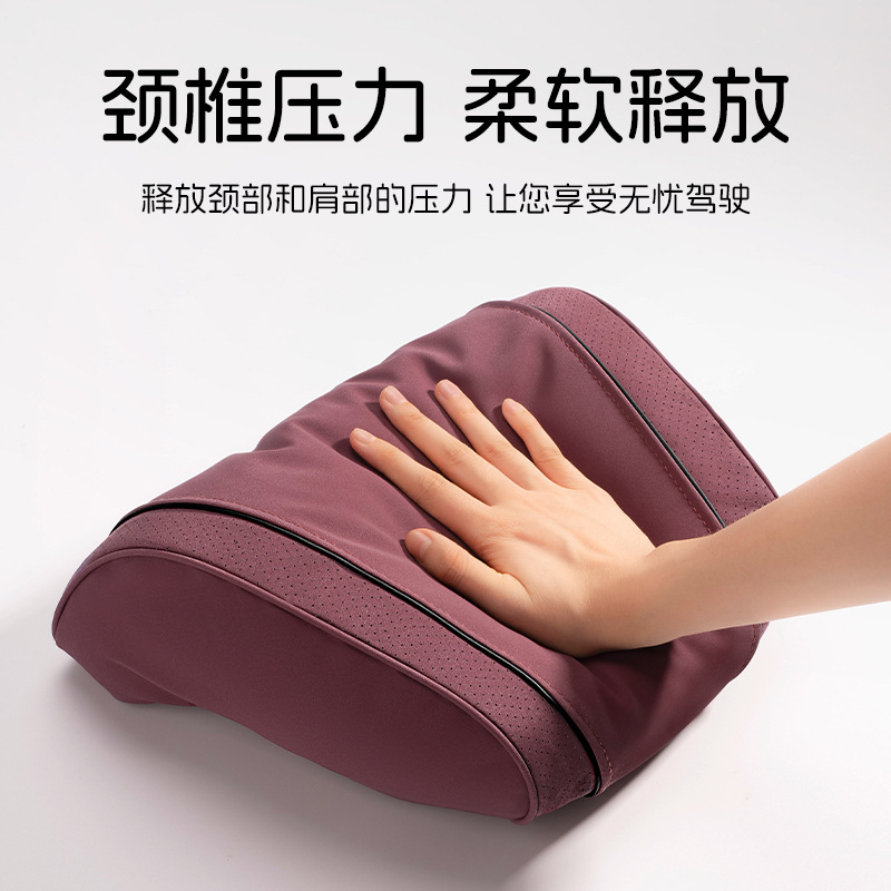 Premium Suede Seat Headrest and Lumbar Support Set for DEEPAL S07 S05 SL03 G318 L07 - Image 3