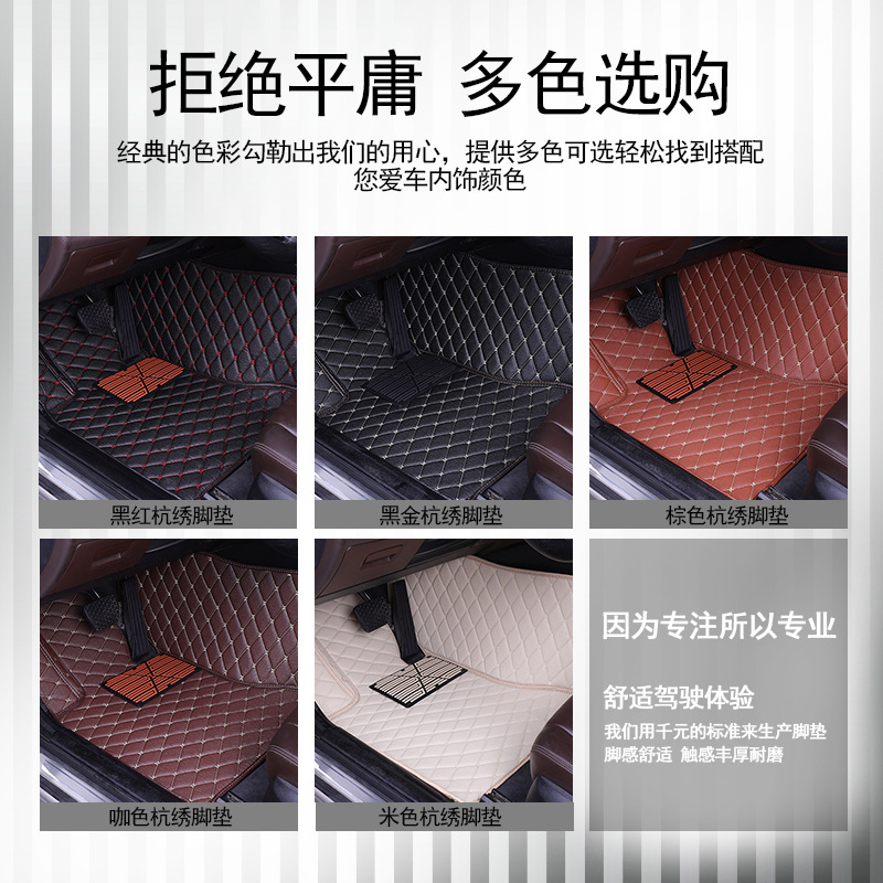 Full Surround Leather Floor Mats for CHANGAN UNI-K 2023 - 5-Seater Waterproof XPE Carpet - Image 5