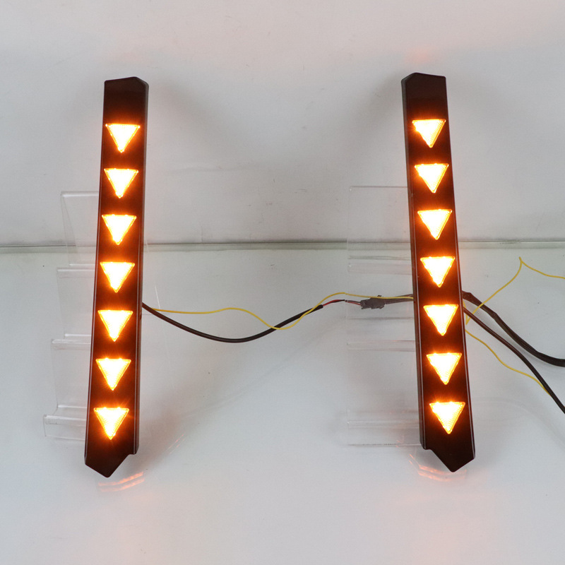 LED Daytime Running Lights for CHANGAN UNI-V 2022-Present, Front Bumper Streamer Fog Light Assembly - Image 4