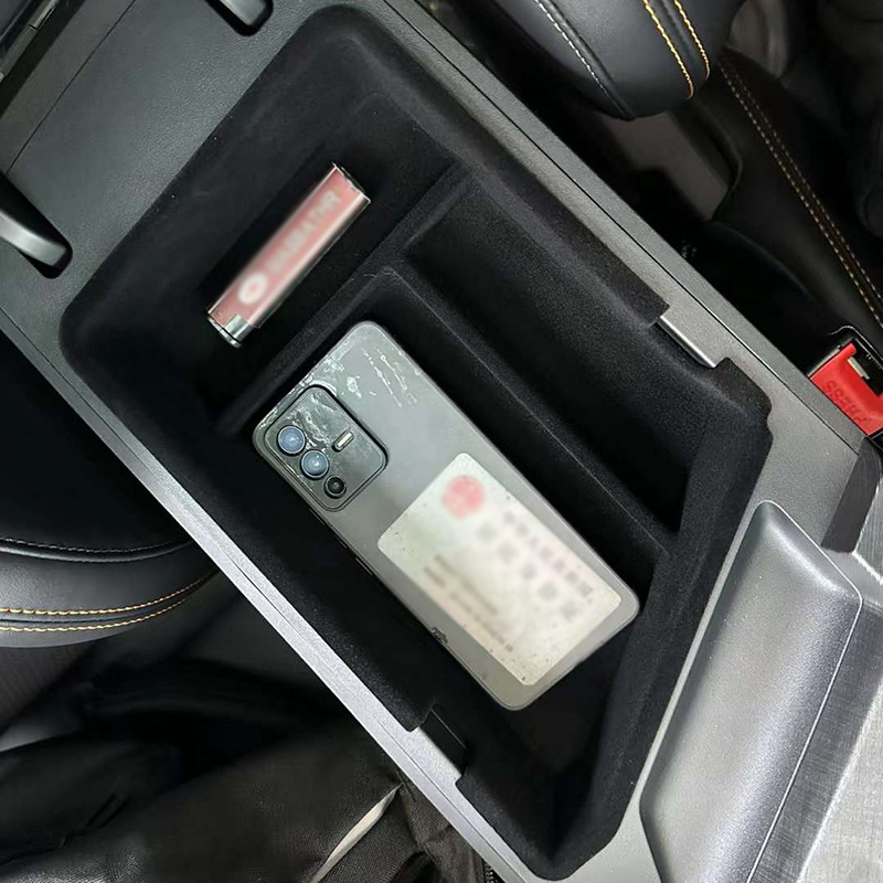 Center Console Armrest Storage Box Organizer for CHANGAN UNI-V (Flocked Interior) - Image 3
