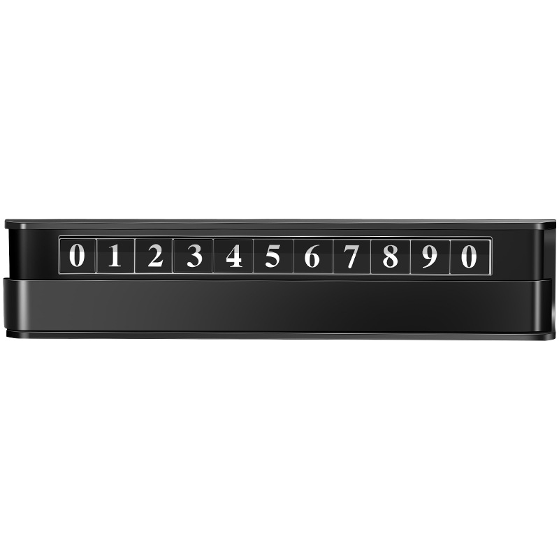 Universal Car Temporary Parking Number Plate for CHANGAN UNI-V, UNI-K, CS75 PLUS, CS35 PLUS, and RUICHENG - Image 5