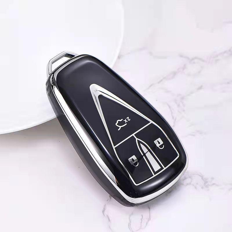 TPU Soft Rubber Key Cover Shell for CHANGAN CS75 PLUS CS55 PLUS CS35 EADO UNI-T and OSHAN X5 X7 - Image 4