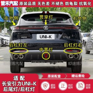 Rear Tail Light Assembly and Center Through Light for CHANGAN UNI-K