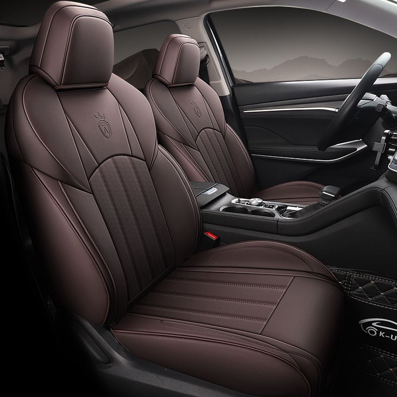 Full Surround Wear-Resistant Leather Seat Cover Set for CHANGAN UNI-T (5-Seat) - Image 3