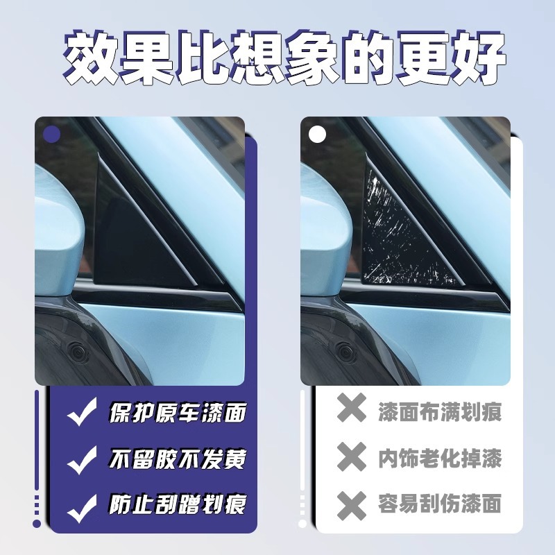 Interior Protection Film Kit for DEEPAL S07 / S7 Central Screen and Pillar Trim - Image 2