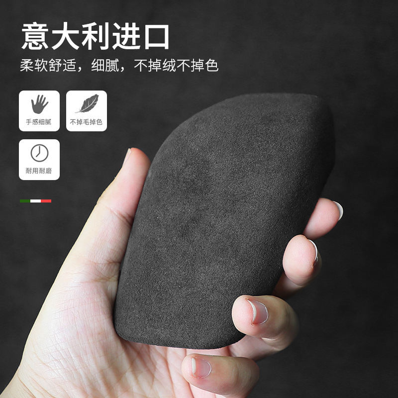 Alcantara Suede Gear Shift Handle Cover for CHANGAN UNI-K Professional Interior Trim - Image 3