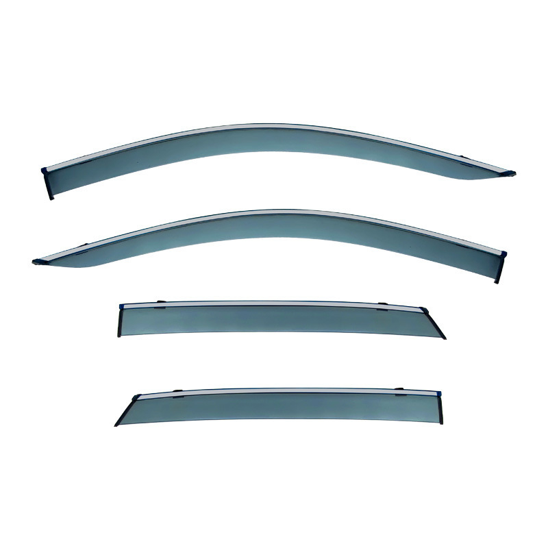 Side Window Deflector Window Visor Set with Chrome Trim for CHANGAN UNI-K 2022+ - Image 5