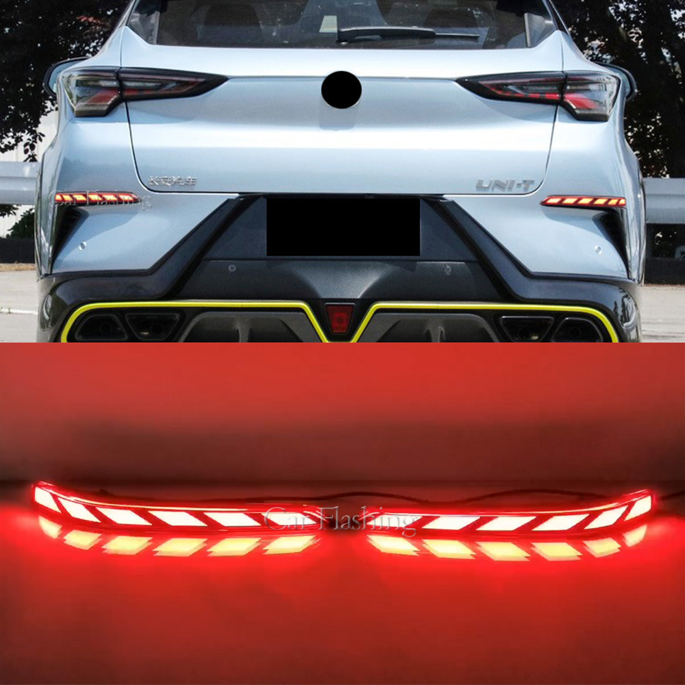 Rear Bumper LED Tail Light Assembly for CHANGAN UNI-T (2020-2023) - Sequential Turn Signal, Brake & Fog Lamp - Image 2