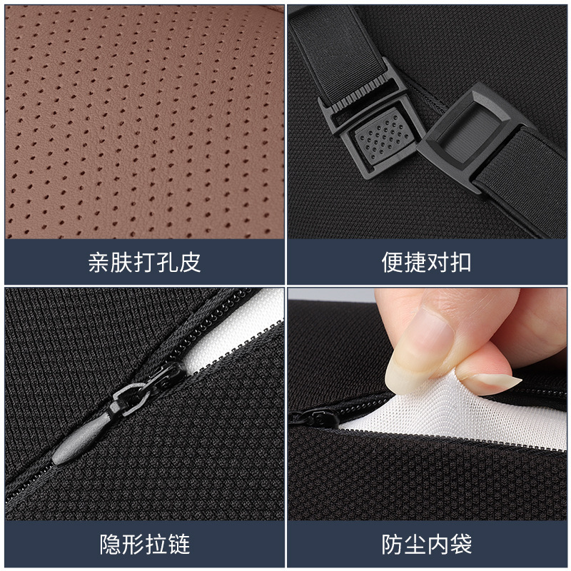 Memory Foam Car Neck Pillow and Headrest for CHANGAN CS75 CS55 PLUS UNI-V Eado Plus - Image 4