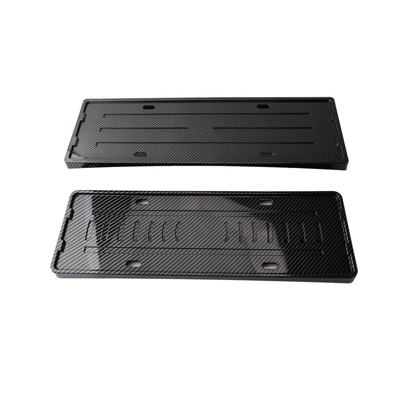 Full-Edge License Plate Frame for DEEPAL SL03 and S7 S07 Carbon Fiber Style - Image 5