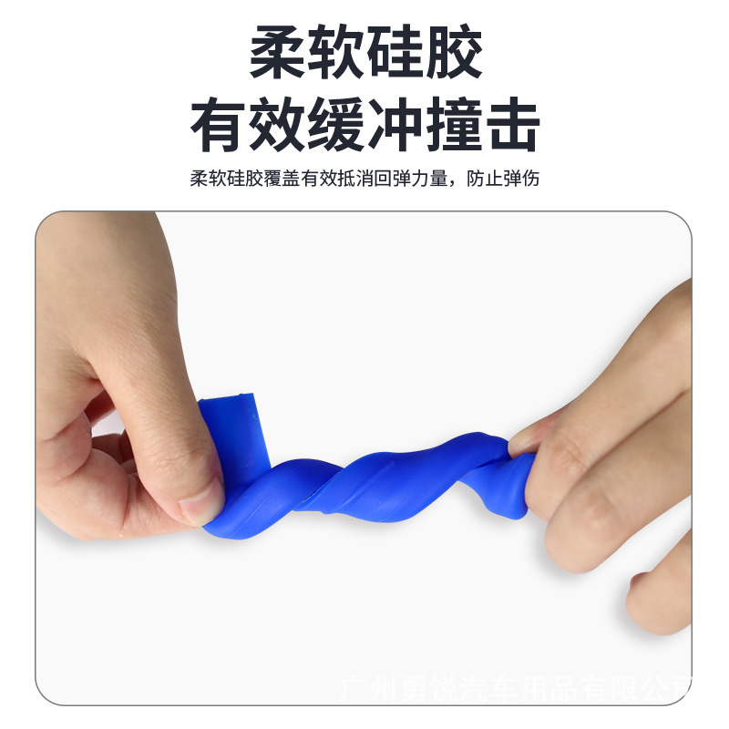 Silicone Seat Belt Buckle Clip and Base Anti-Collision Protective Cover for CHANGAN UNI-K - Image 4