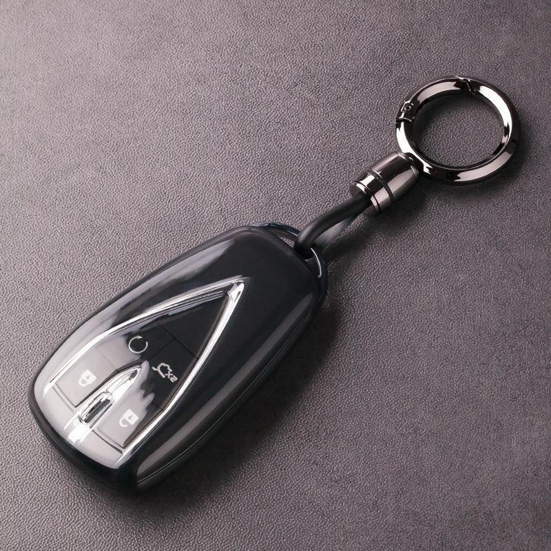 TPU Car Key Cover Sleeve for CHANGAN UNI-V, UNI-K, CS55 PLUS, CS75 and OSHAN X7 - Image 2