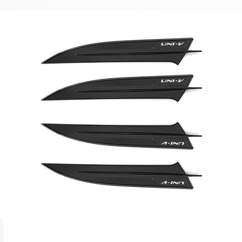 Exterior Door Bowl Protector Handle Trim Patch for Changan UNI-V, ABS Carbon Fiber or Gloss Black Finish - Image 5