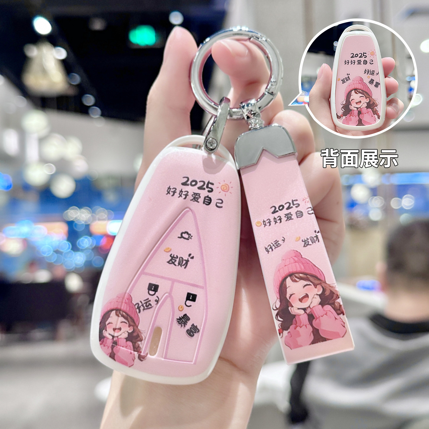 All-Inclusive TPU Remote Key Fob Cover for CHANGAN UNI-V (2022-2025) Ultra-Thin Protective Case - Image 2