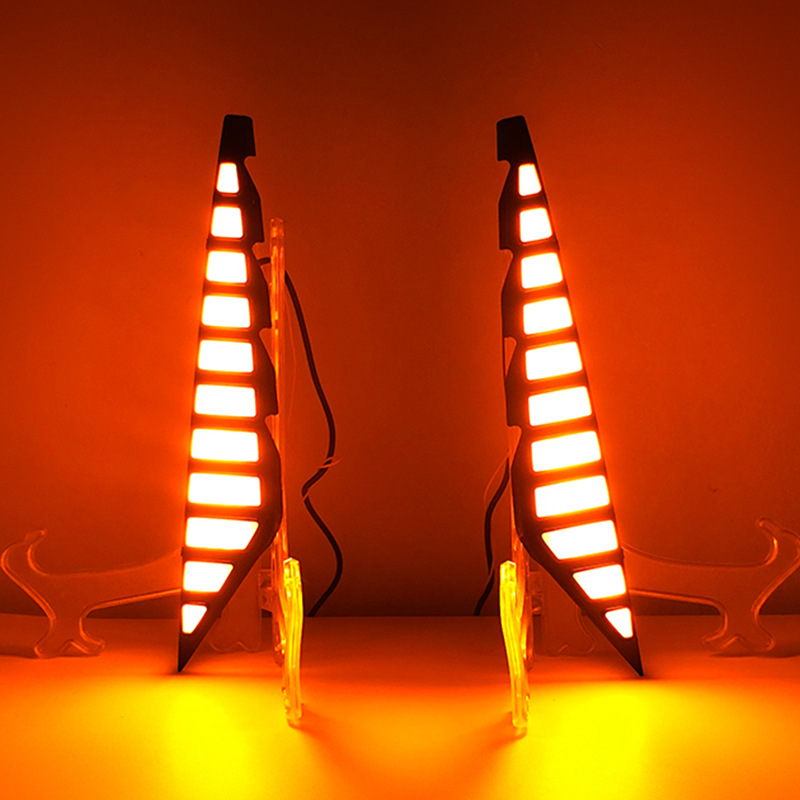 LED Daytime Running Lights for CHANGAN UNI-Z Front Bumper Dual-Color LED Fog Lamps - Image 4
