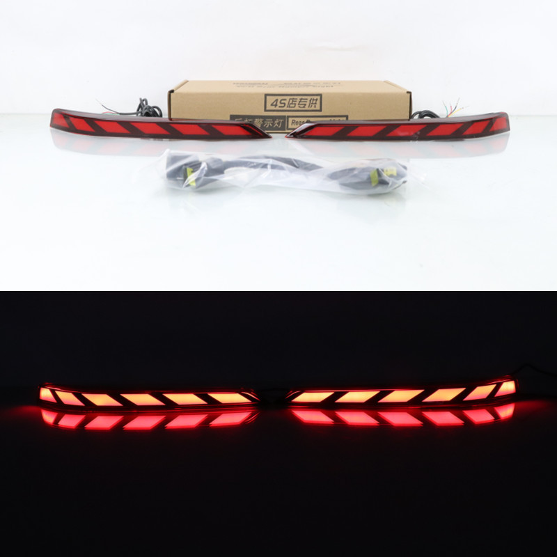 Rear Bumper LED Streamer Tail Brake Warning Light for CHANGAN UNI-T 2022 Performance Spec - Image 2
