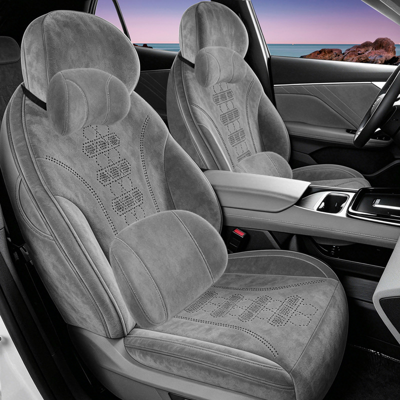 Custom Suede Full Surround Car Seat Covers set for DEEPAL S07 S05 S7 - Image 2