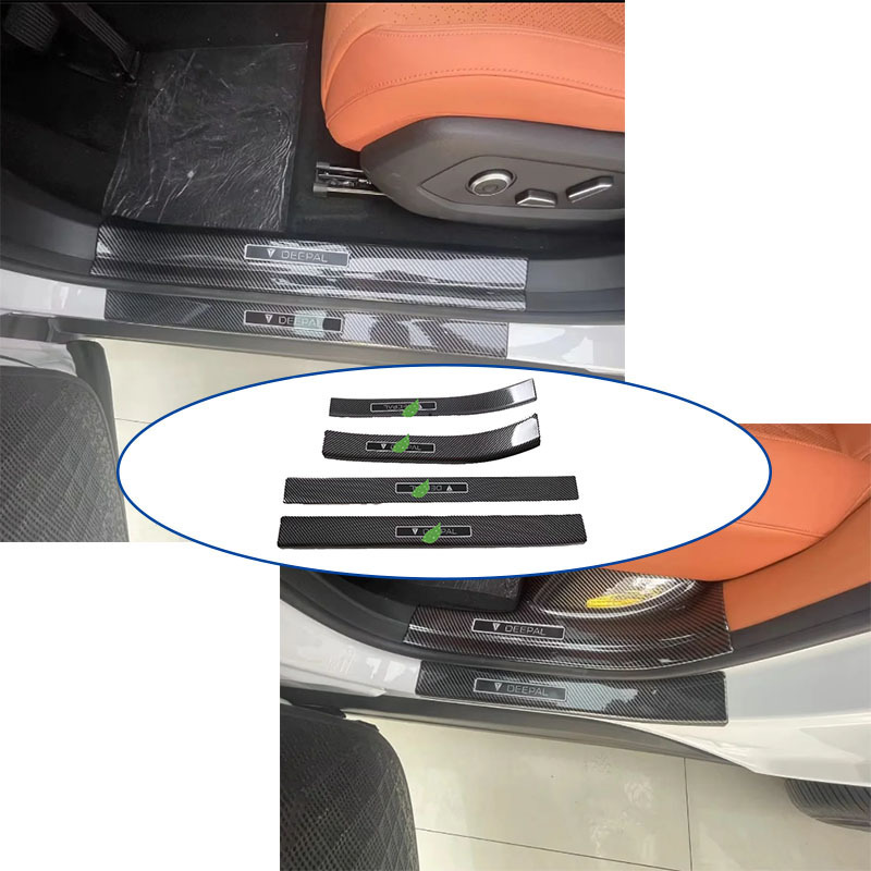 Inner and Outer Door Sill Protector and Rear Bumper Guard Set for DEEPAL S07 (2022-2023) - Image 2