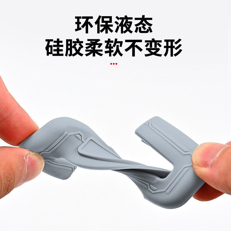 Silicone Seat Belt Buckle Protective Cover for CHANGAN UNI-K, UNI-Z, CS55 PLUS, and Eado - Image 4