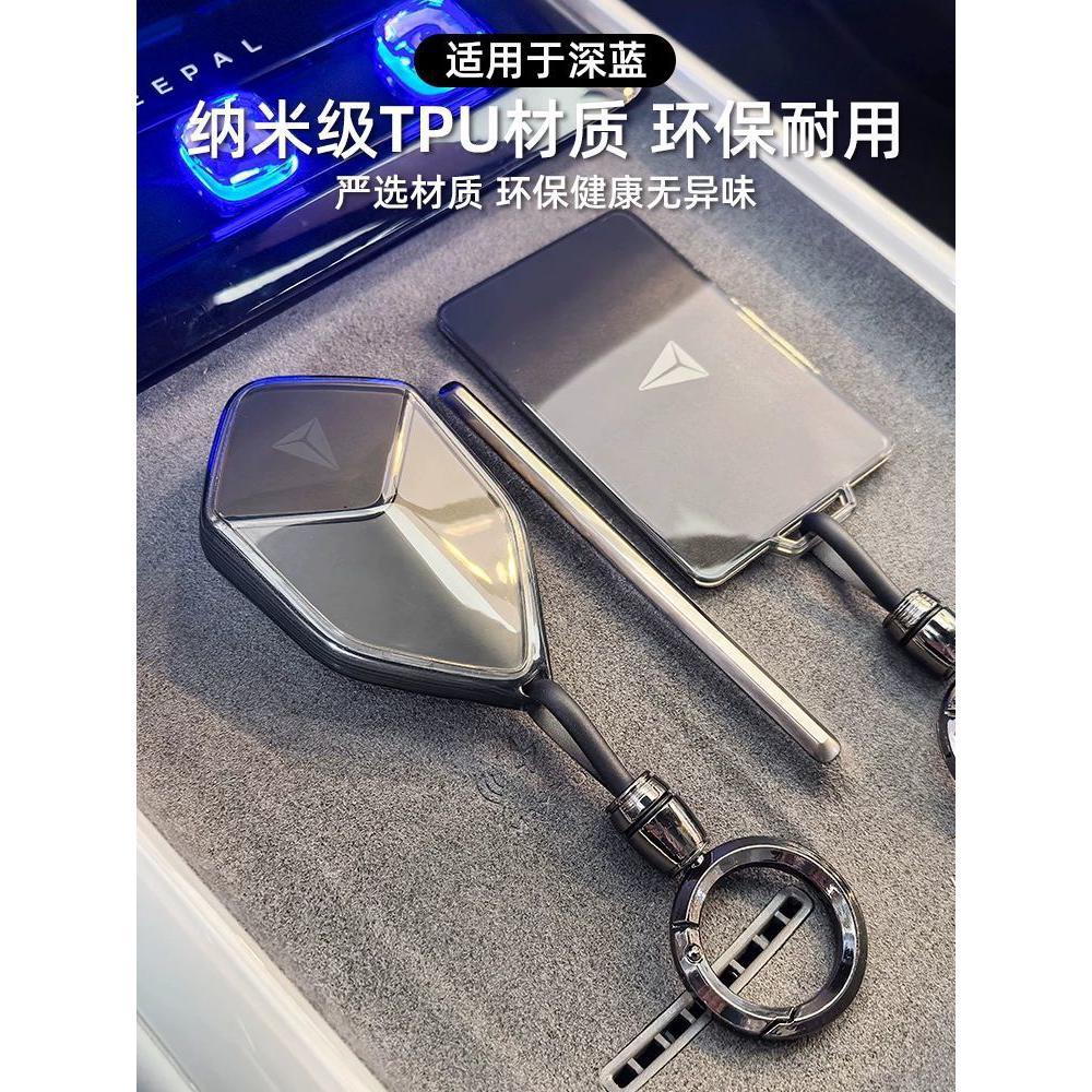 DEEPAL S07 S05 S07 SL03 and CHANGAN G318 NFC Key Card Cover Transparent Case - Image 3