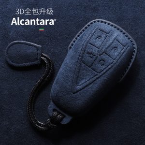 All-Inclusive Smart Key Cover for CHANGAN UNI-V, UNI-Z, Eado, and CS35 PLUS iDD - Carbon Black