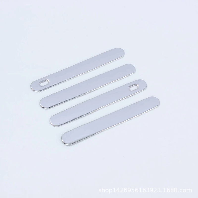 4PCS Door Handle Cover Set for 2022 CHANGAN UNI-V ABS Decorative Trim - Electroplated/Carbon Fiber Style - Image 4