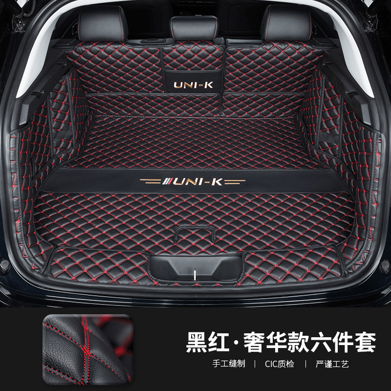 Custom All-Inclusive Leather Trunk Mat for CHANGAN UNI-K & UNI-K iDD 2024 - Image 3