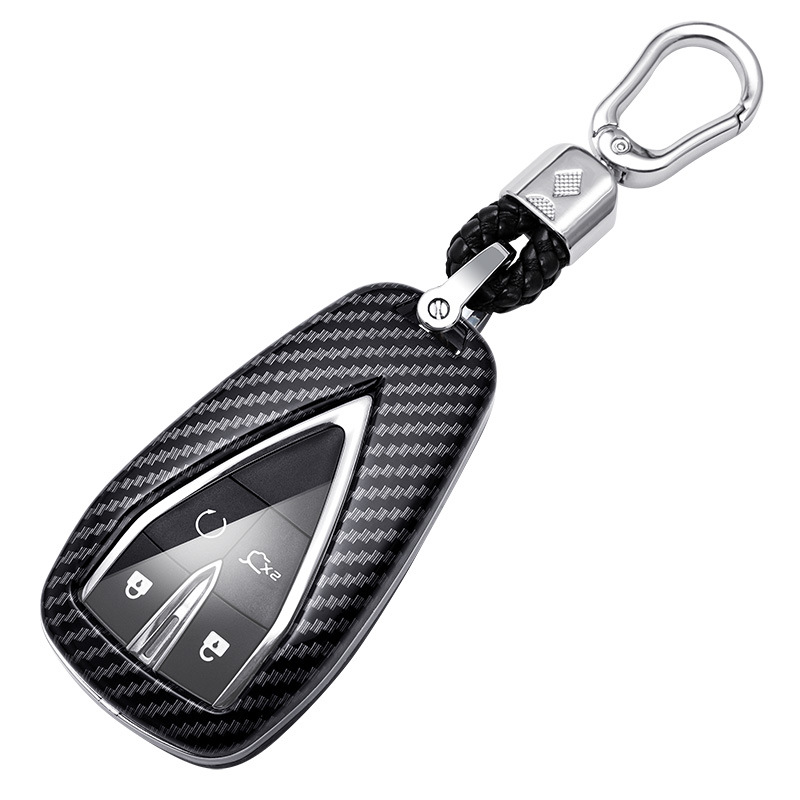 Automotive Key Case Shell and Clip in Chinese Red for CHANGAN UNI-T (2020+) - Image 5