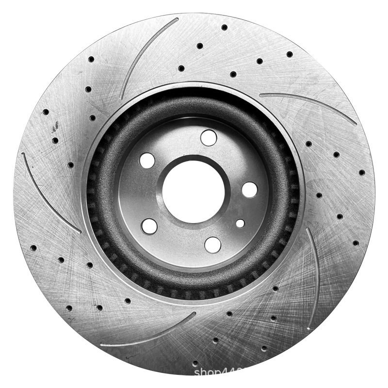 Front and Rear Drilled & Slotted Brake Discs for CHANGAN CS75 CS55 PLUS CS15 CS35 UNI-V UNI-T - Image 2