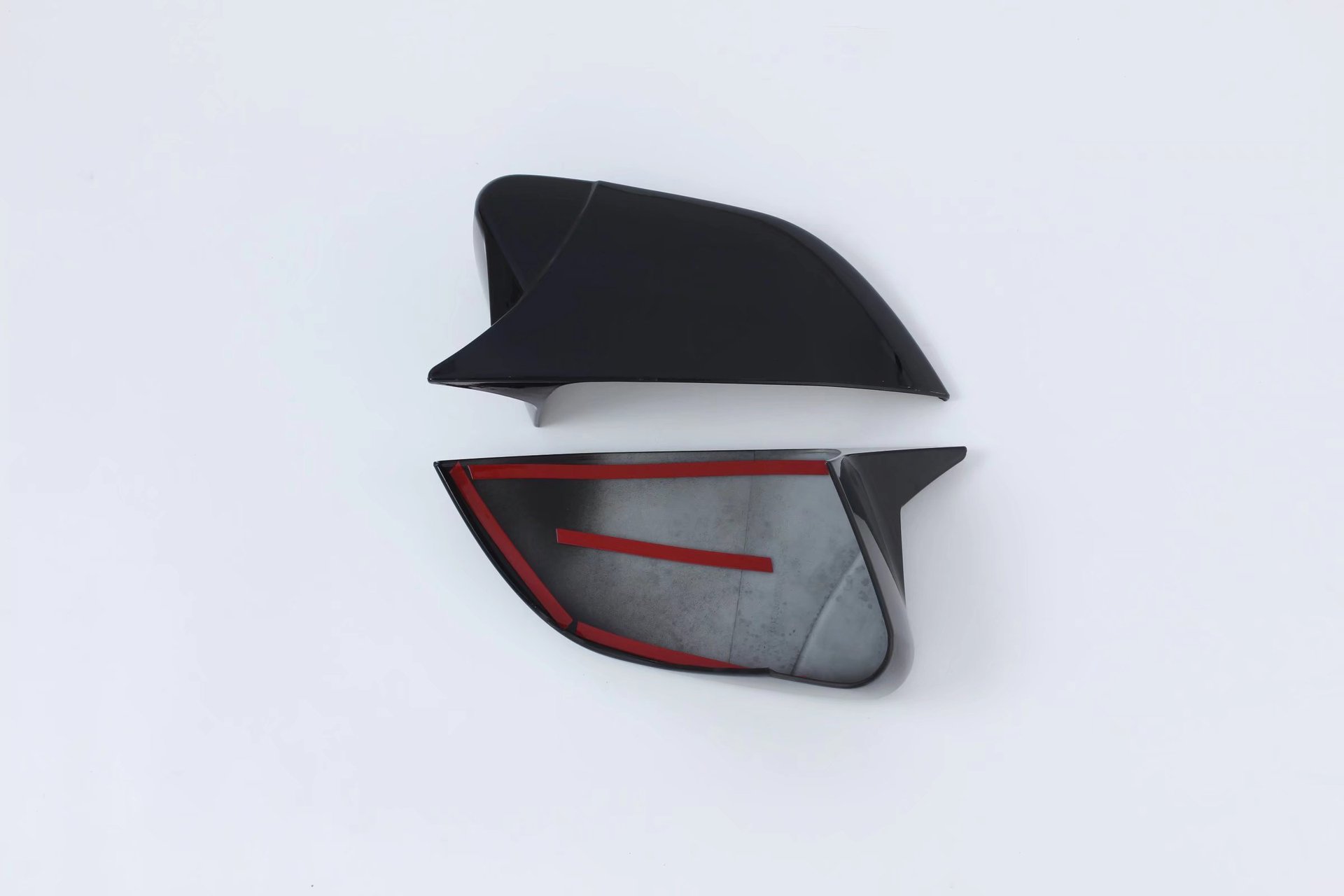 M-Style Horn Mirror Cover Cap for 2022 CHANGAN UNI-V, Chrome Finish ABS - Image 5