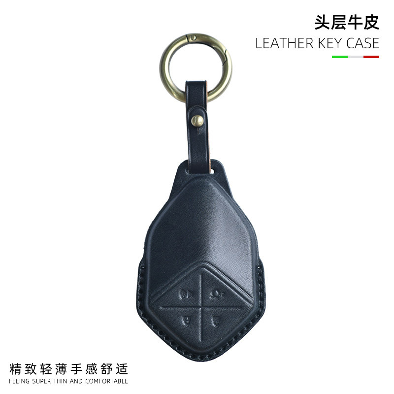 Genuine Leather Key Case Cover for DEEPAL S07 S7 G318 SL03 - Image 2