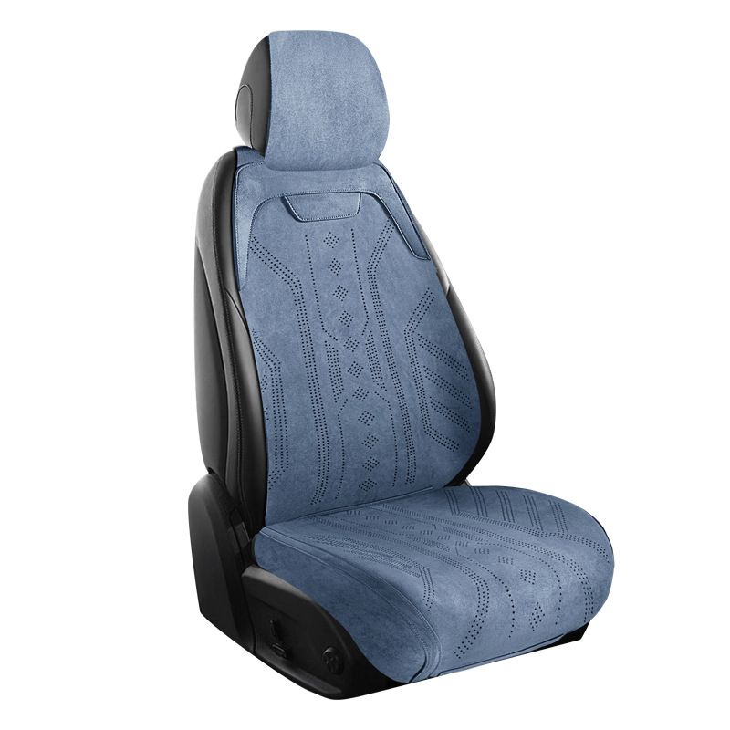 All-Season Suede/Alcantara Style Ventilated Seat Cover Set for Changan UNI-T UNI-V EADO CS55 CS75 PLUS - Image 5