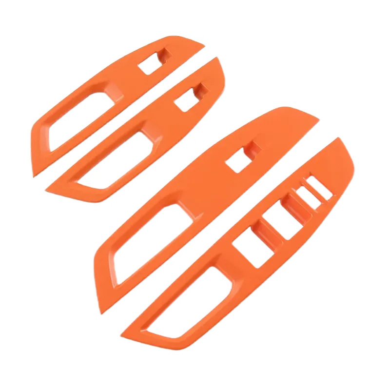 Interior Trim Accents ABS Orange for CHANGAN UNI-V Trim Covers - Image 2