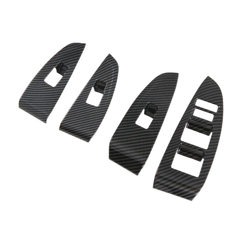 Interior Trim Accents ABS Carbon Fiber Style / Red for CHANGAN UNI-T - Image 2