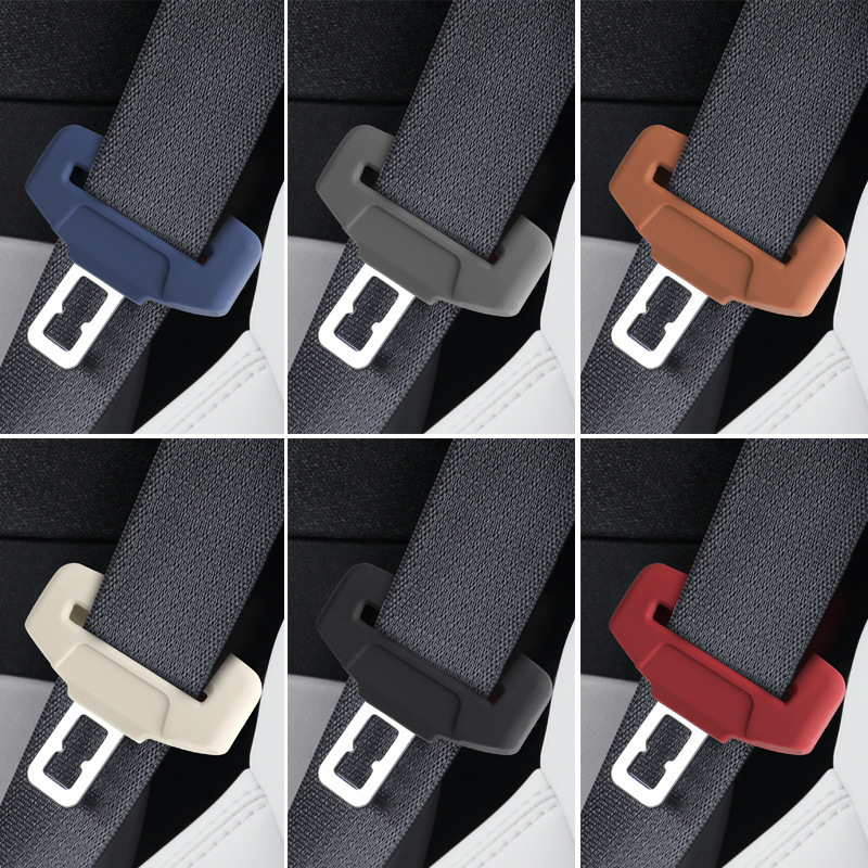 Silicone Seat Belt Buckle Protective Cover Set for CHANGAN Eado, CS75 PLUS, X5 PLUS, and UNI-K - Image 4