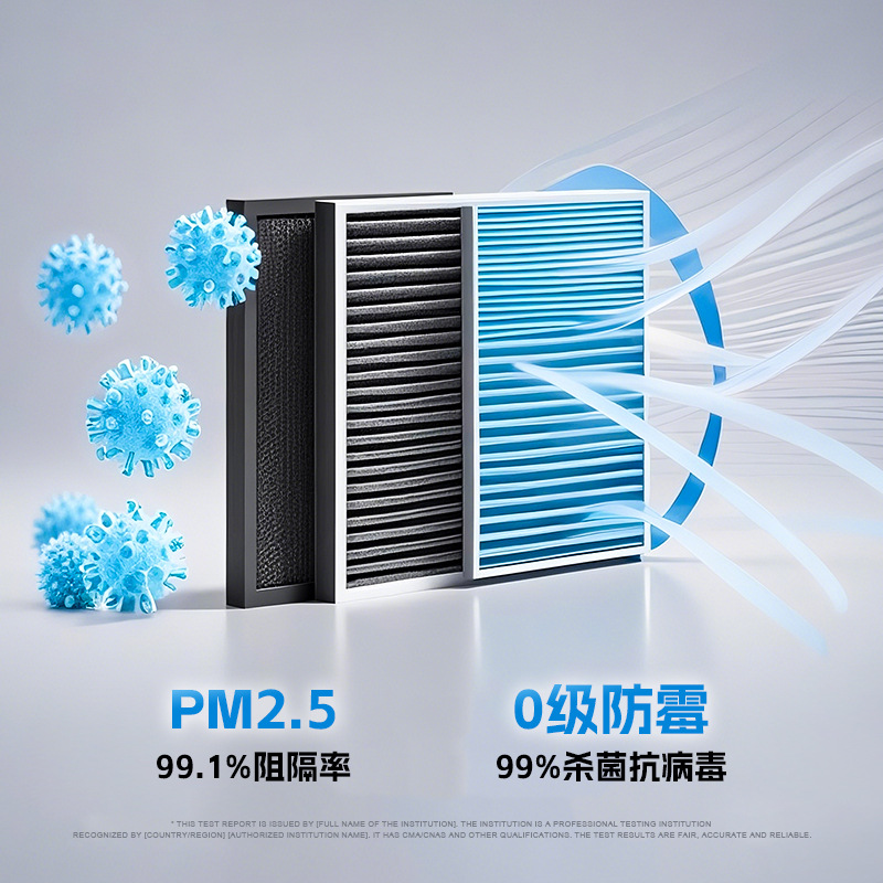 Antimicrobial Silver Ion N95 Cabin Air Filter for DEEPAL SL03 / S07 / L07 / S05 - Image 3