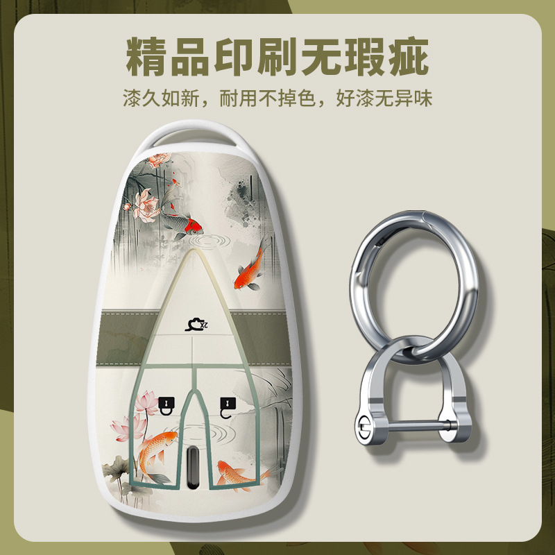 Protective TPU Smart Key Case Cover for Changan CS75 PLUS CS55 UNI-T UNI-V OSHAN X5 Z6 - Image 2