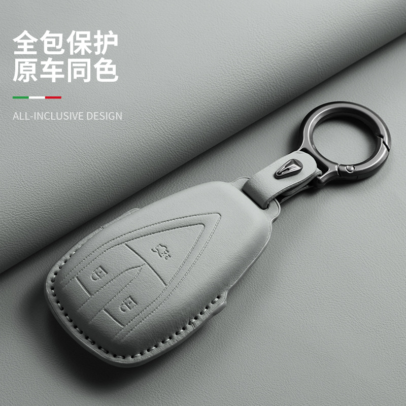 Remote Key Case Shell Holder with Leather Lanyard for DEEPAL S07 SL03 G318 - Image 4