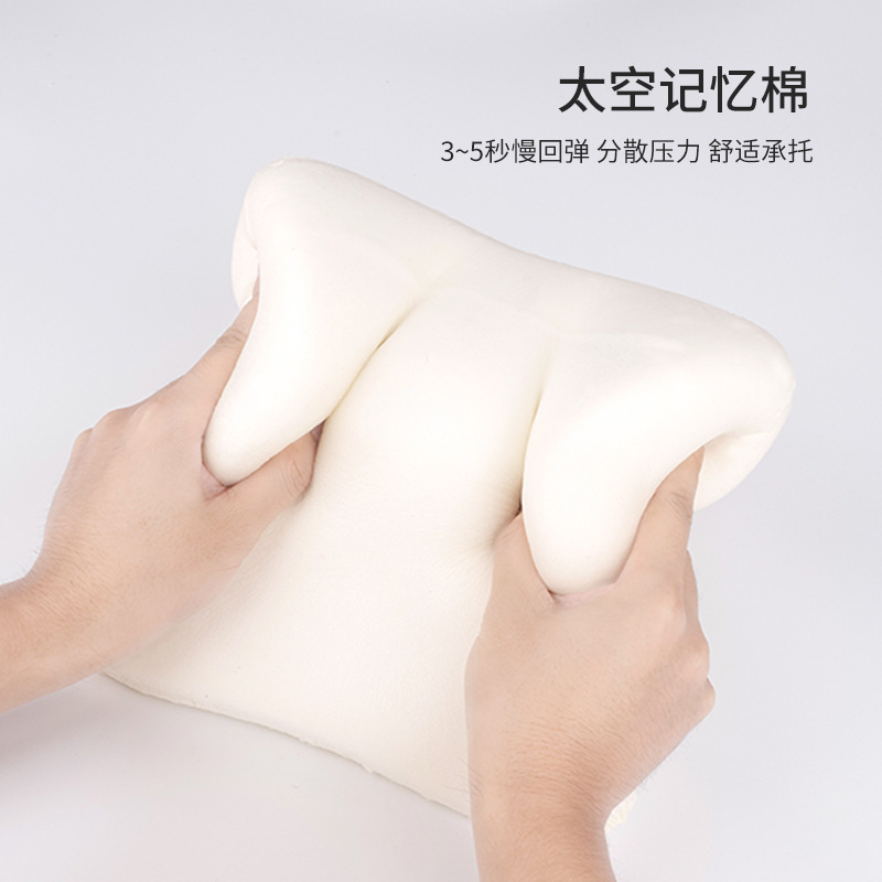 DEEPAL S07 SL03 G318 Nappa Leather Car Headrest Neck Pillow and Lumbar Support Cushion - Image 4