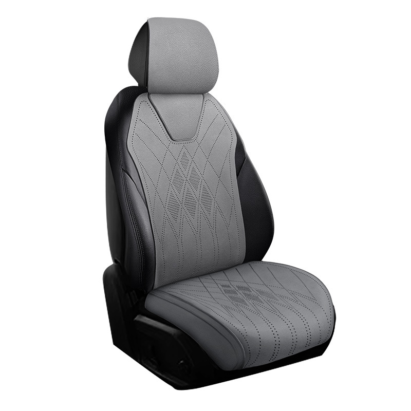 Genuine Leather Four-Season Seat Cover Set for CHANGAN UNI-K iDD / UNI-V / UNI-T / CS75 PLUS / CS55 - Image 5