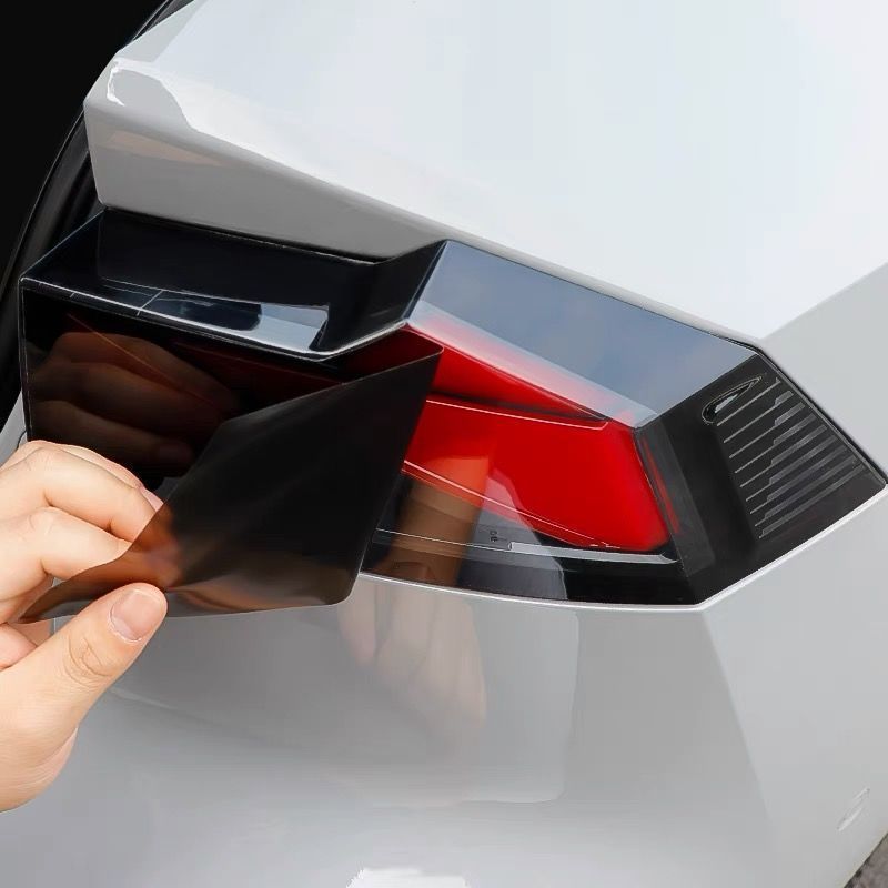 Rear Tail Light Smoke Tint Film Protective TPU Wrap for CHANGAN UNI-V - Image 2