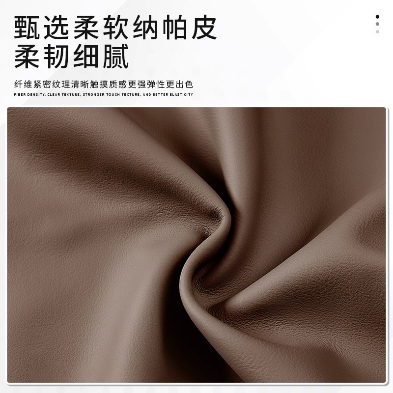 Premium Nappa Leather Headrest and Lumbar Support Set for CHANGAN CS75 PLUS, Eado, CS55, and UNI-T - Image 4